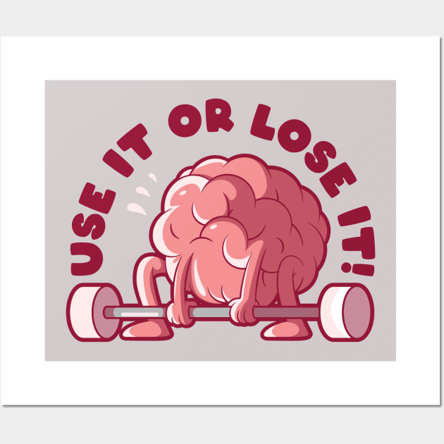 Workout Brain! Wall Art by pedrorsfernandes